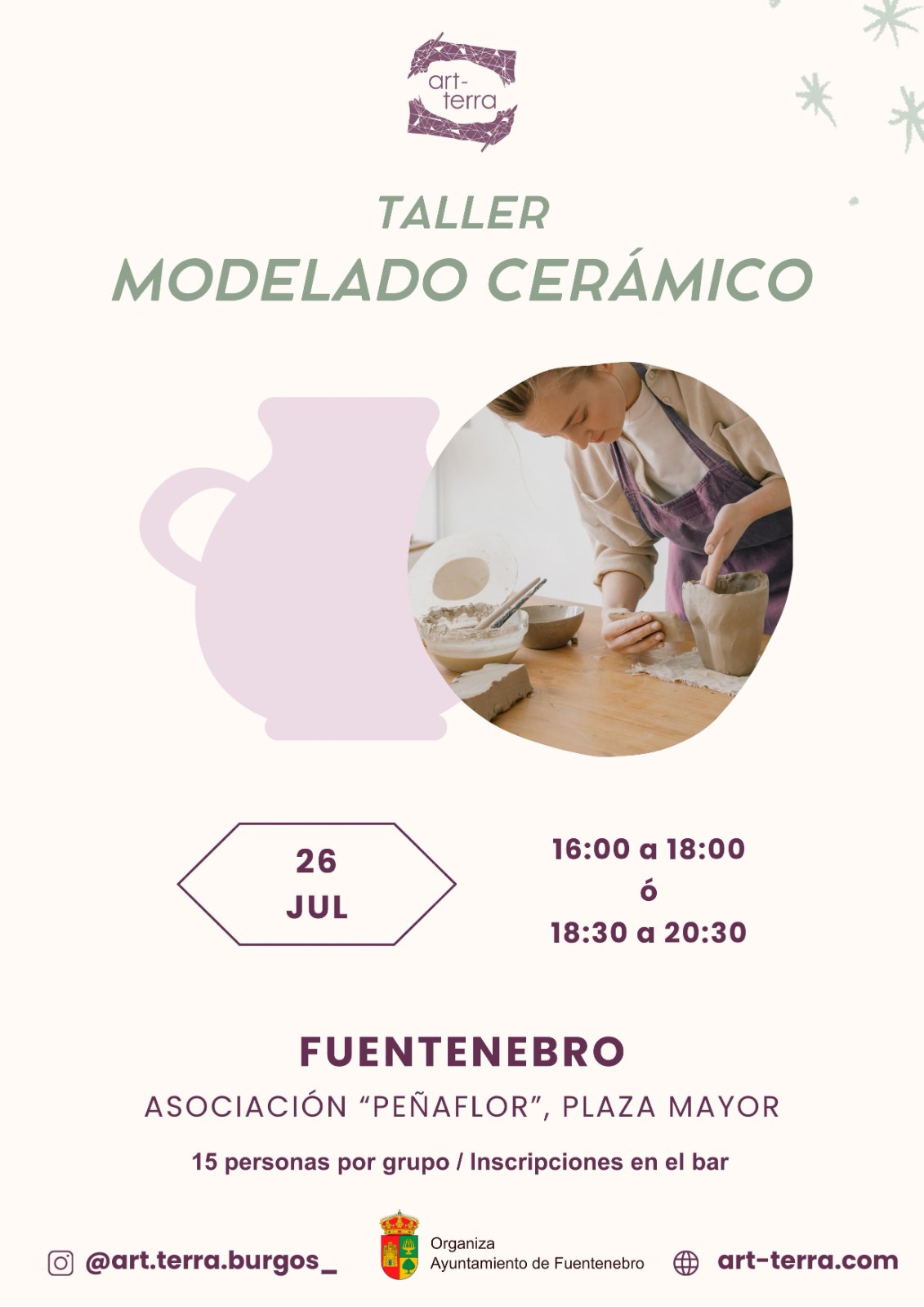 Taller Gratuito de Modelado Cerámico en Fuentenebro – Una experiencia creativa para todas las edades
