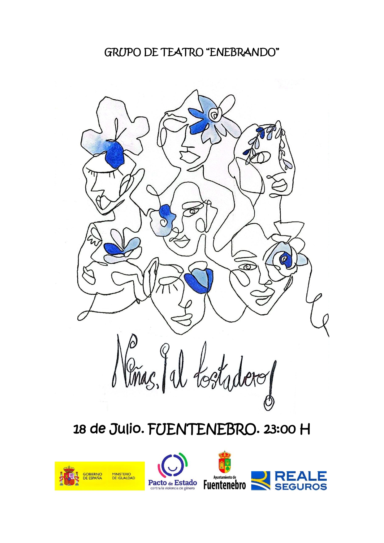 El grupo de teatro “Enebrando” estrena su nueva obra en Fuentenebro