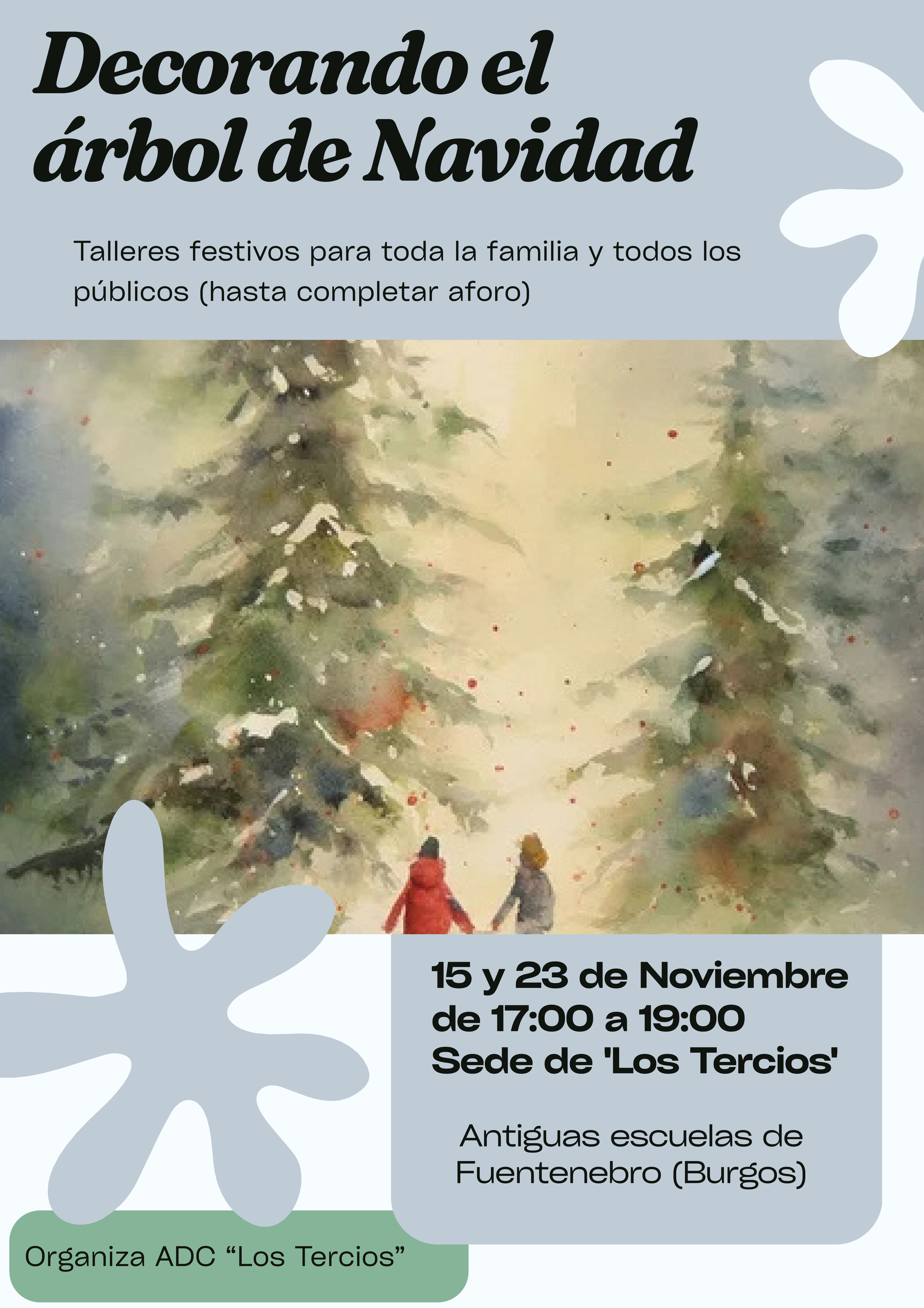 Fuentenebro se prepara para la Navidad con el taller “Decorando el Árbol de Navidad”