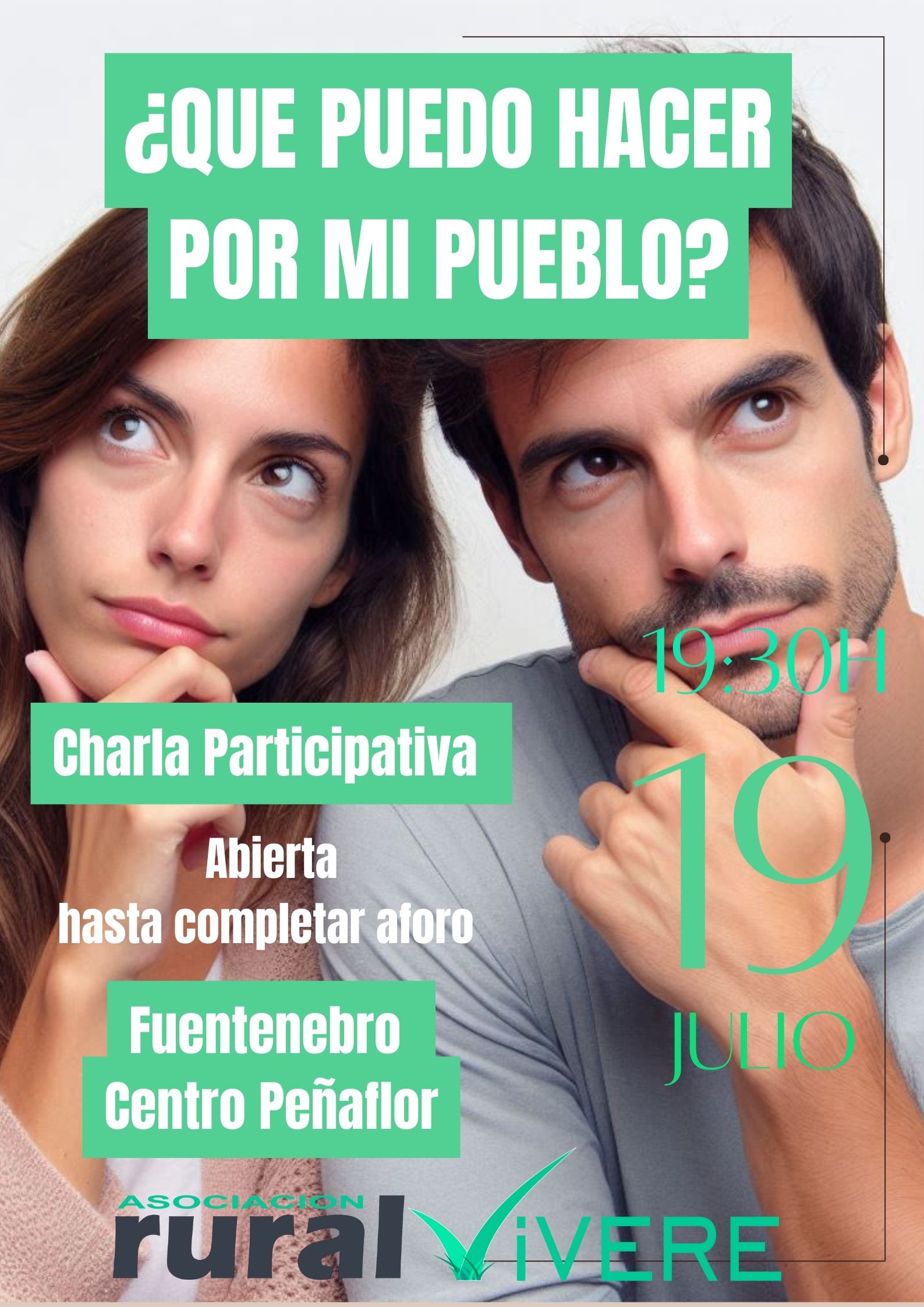 ¿Que puedo hacer por mi pueblo? 19/07/24