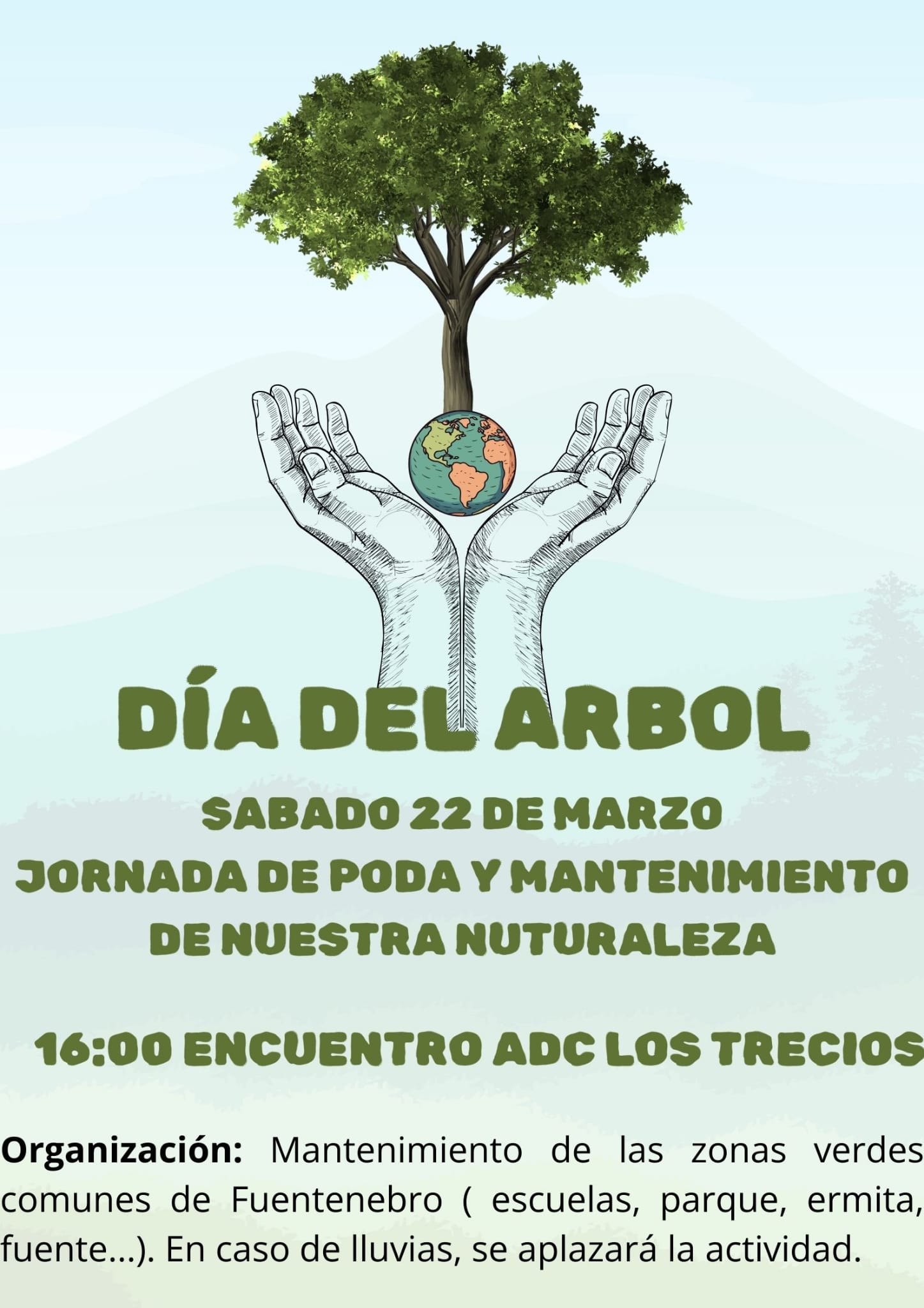 Fuentenebro Celebra el Día del Árbol con una Jornada de Concienciación y Acción Medioambiental