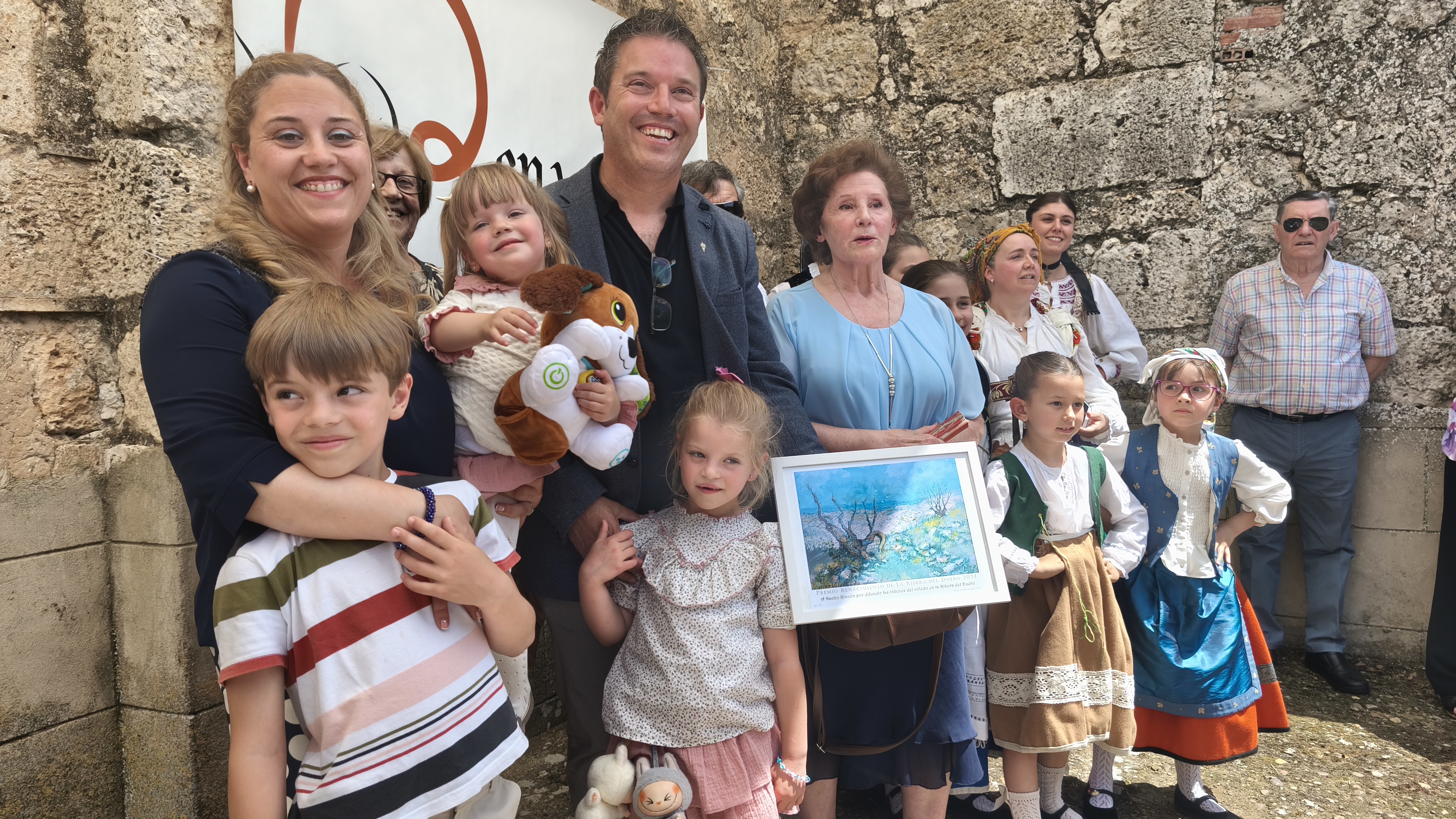 Nacho Rincón galardonado con el Premio "Renacimiento de la Ribera del Duero"