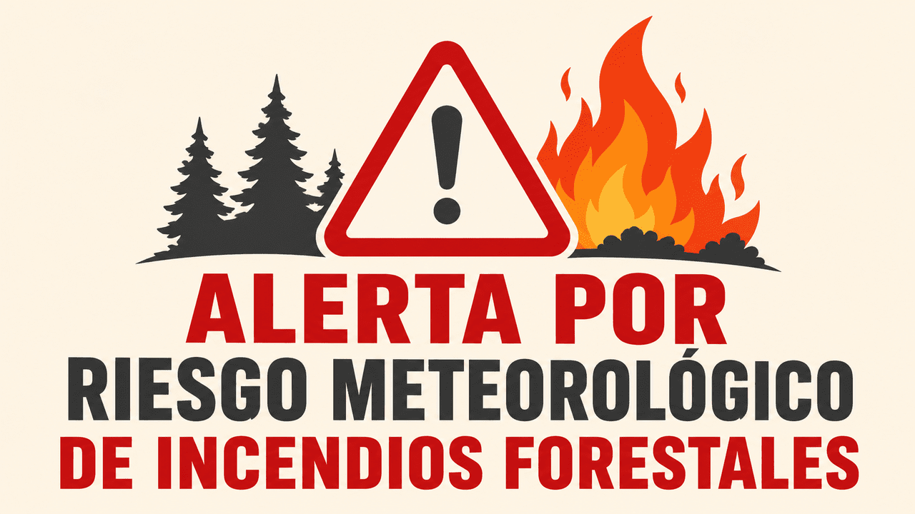 BANDO: ALERTA POR RIESGO METEOROLÓGICO DE INCENDIOS FORESTALES