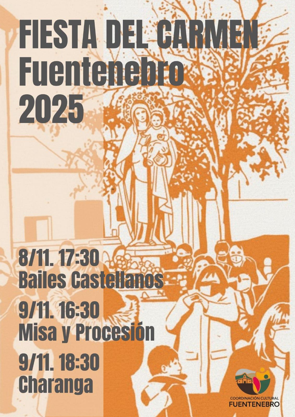 ​¡Fuentenebro prepara la Fiesta del Carmen! Celebración y Cultura más allá del verano