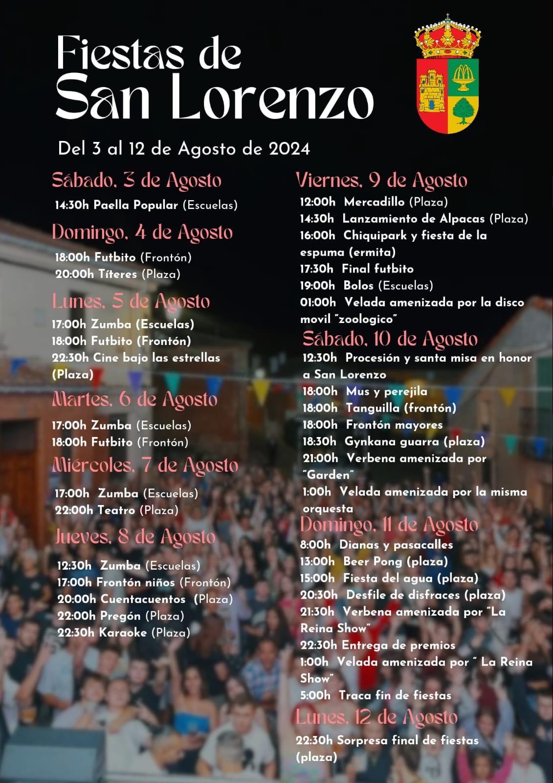 Fiestas de San Lorenzo 2024