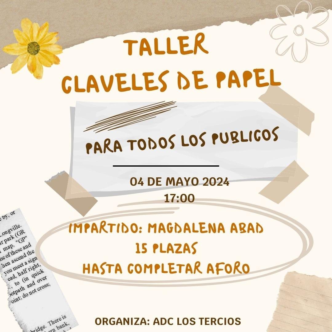 Taller de Claveles de Papel